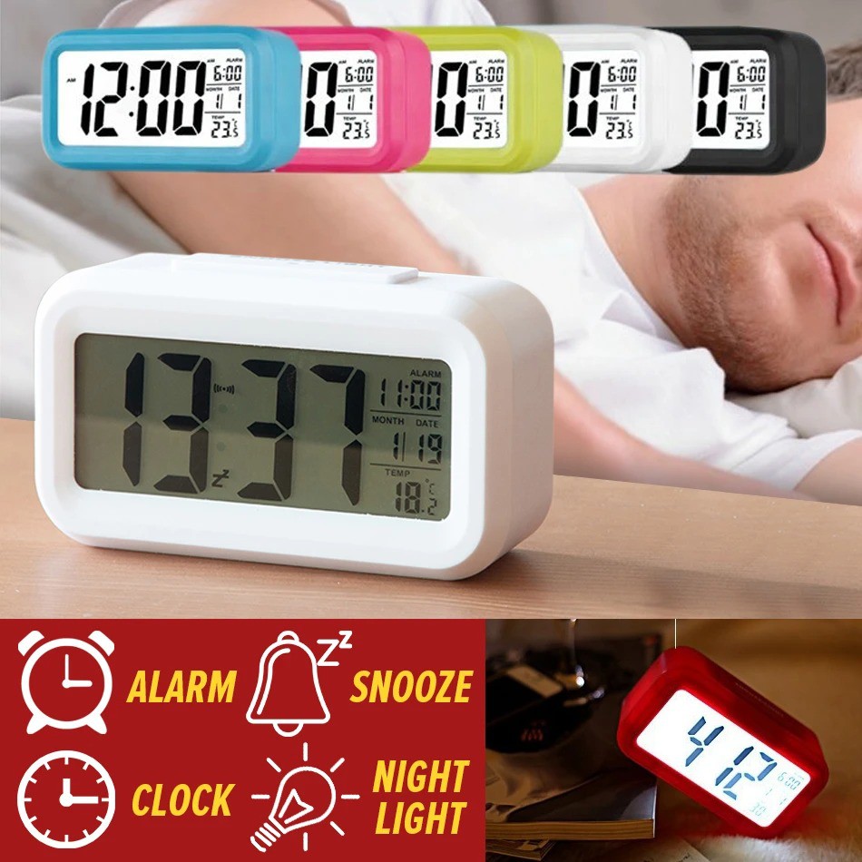 Zenithglobal Electric Digital Alarm Clock with Snooze and Sleeping