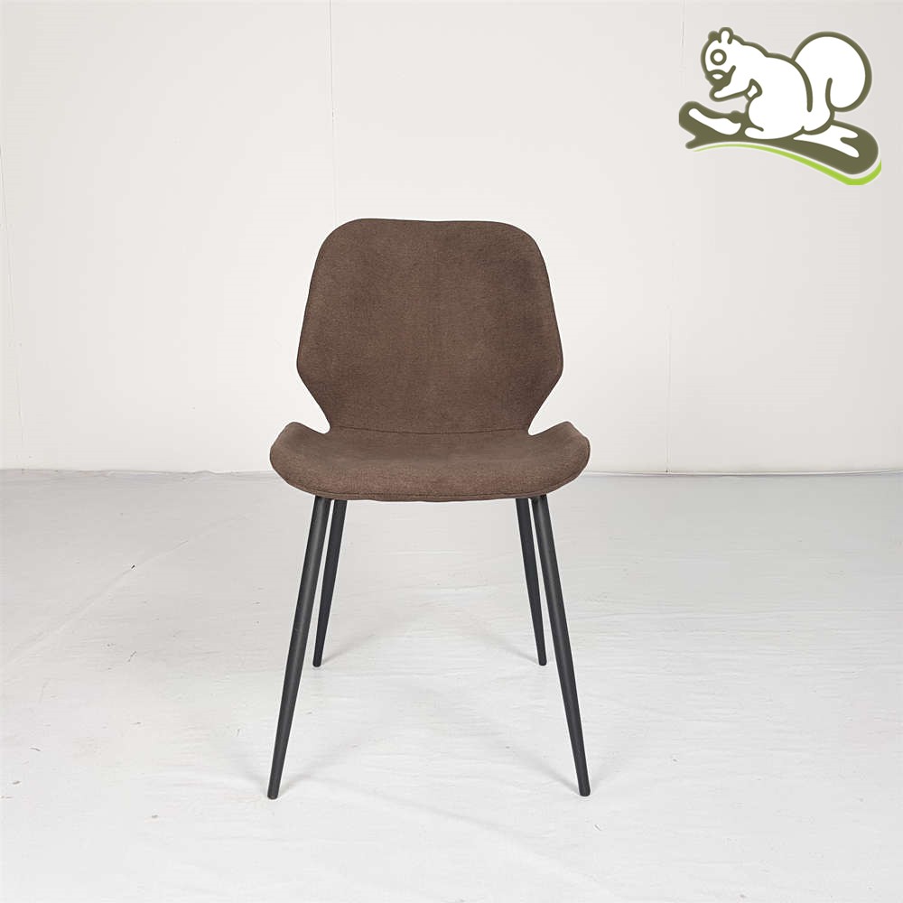 Squirrel Dining Chair With Iron Legs Grey/Brown/Black DC5 Shopee