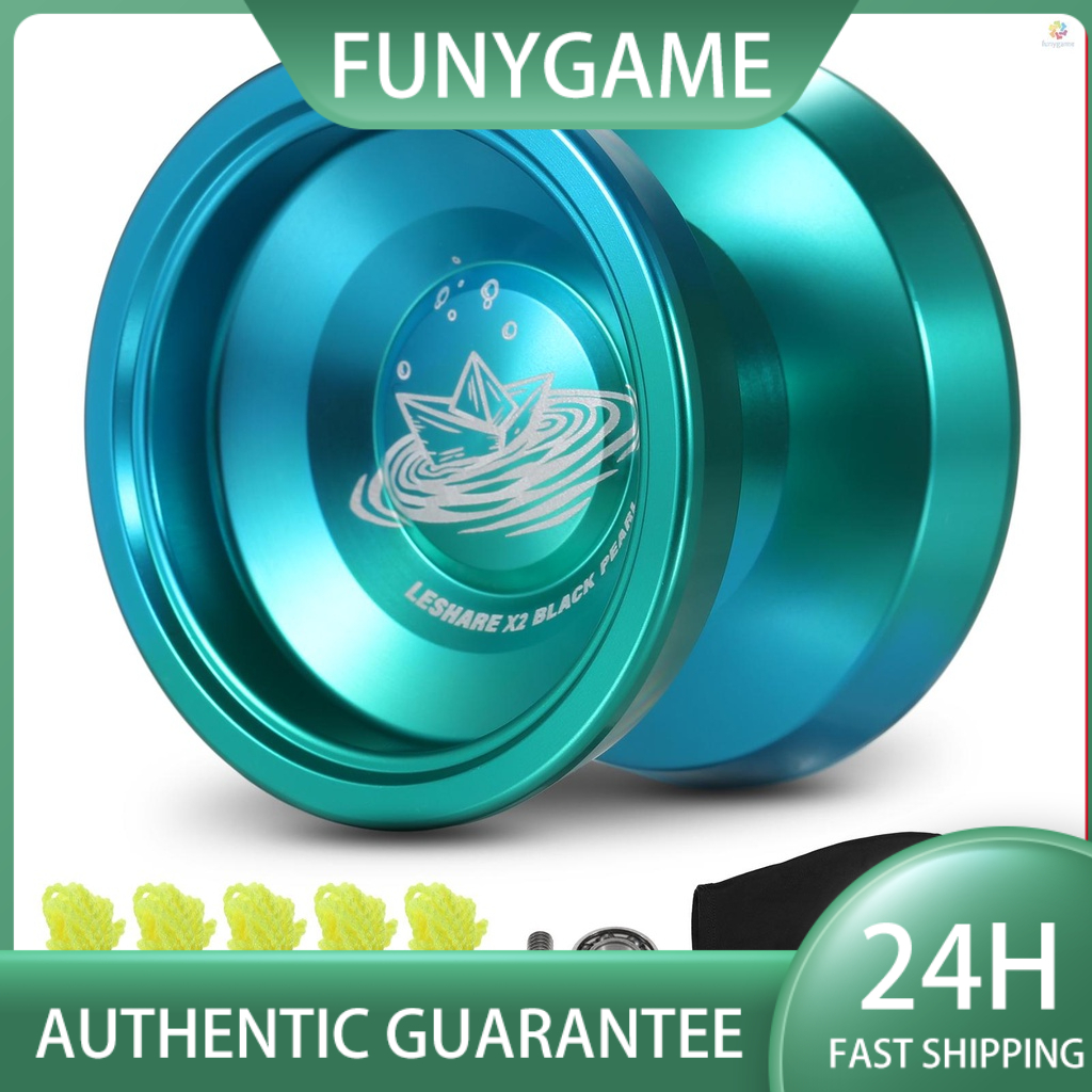 Aluminum Yoyo Ball Competitive Yo Yo Gift with Bearing Strings and