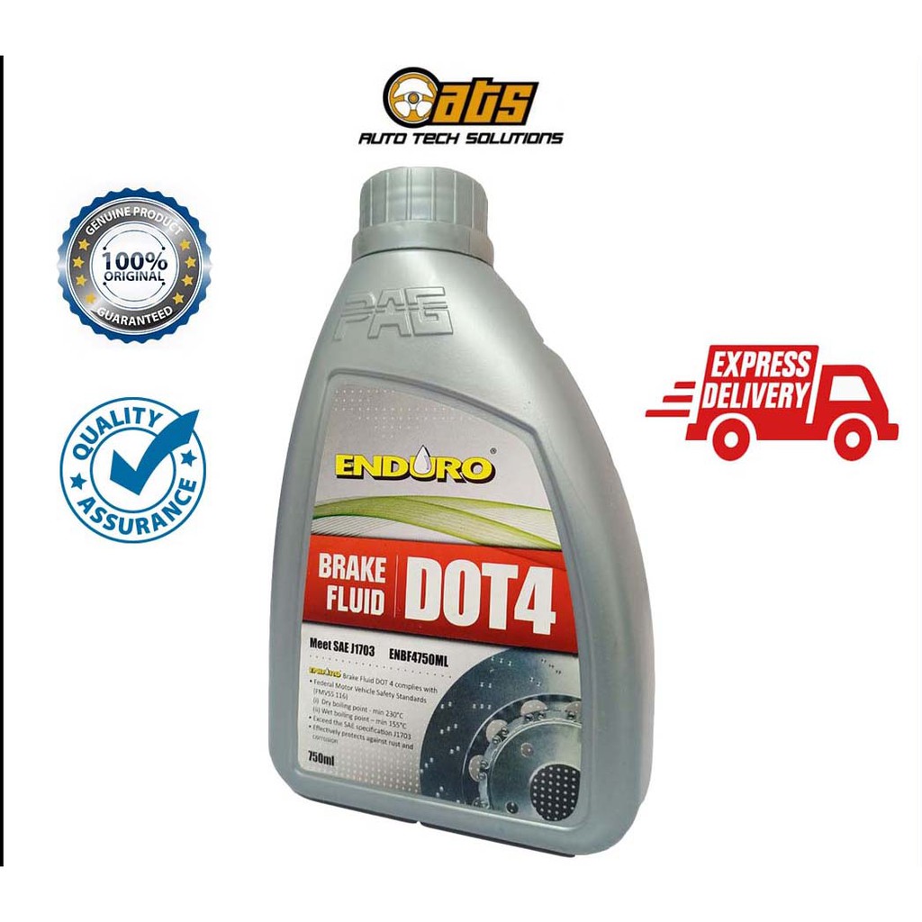 Enduro Brake Fluid DOT4 SAE J1703 750 ml Shopee Malaysia