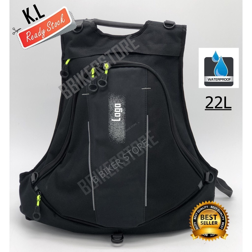 [READY STOCK] BACKPACK GIVI WATERPROOF RIDING BAG RUCKSACK HELMET BAG