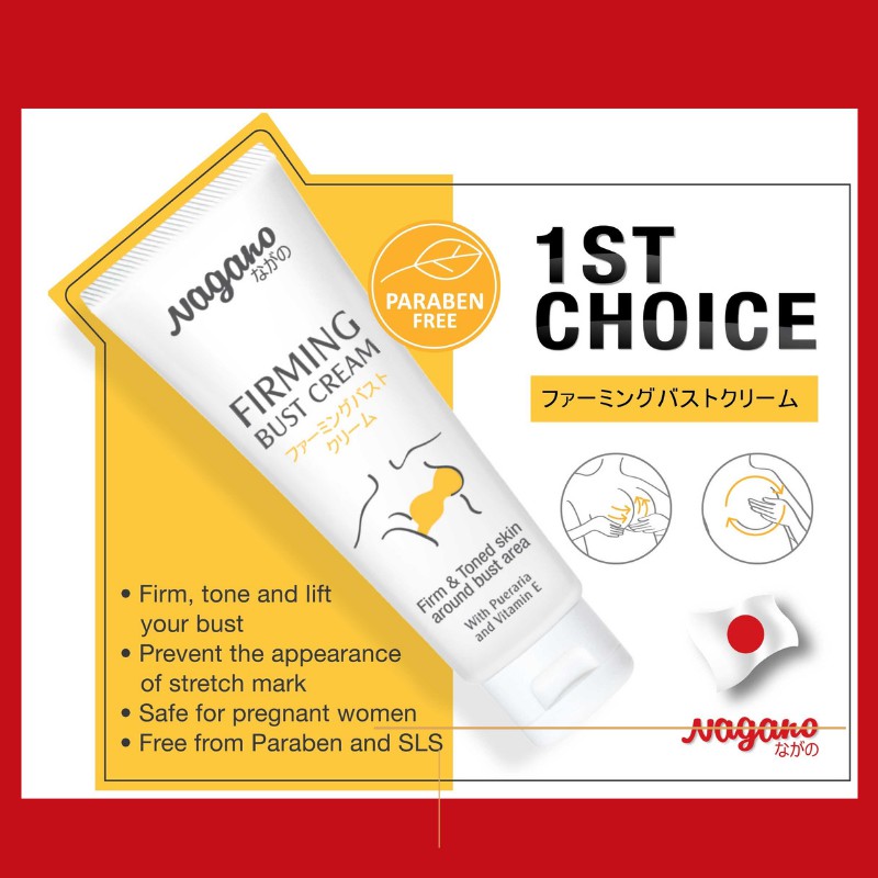 🔥 HOT SELLING🔥 Nagano Firming Bust Cream Shopee Malaysia