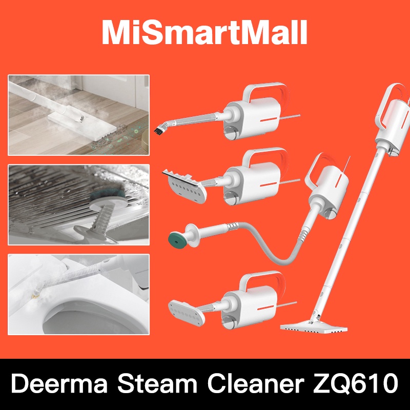 [Local] Deerma ZQ610 Steam Mop Mopping Electric Handheld Steam Mops