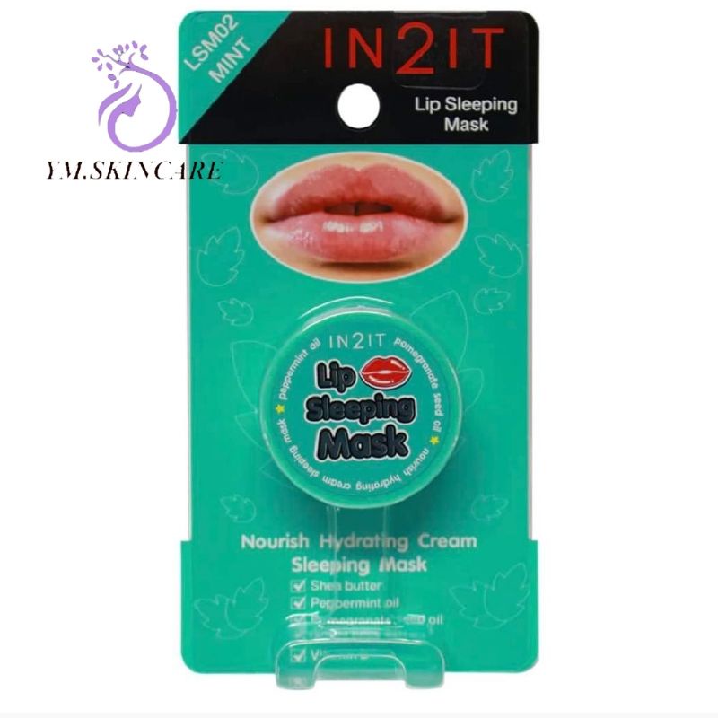 IN2IT Lip Scrub 12g / Lip Sleeping Mask 7g Shopee Malaysia