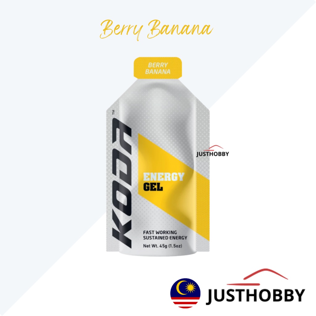 KODA Energy Gel Koda High Energy Drink Koda Nutrition Energy Gel Active