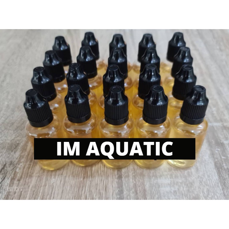 Cacuk Vinegar eel InstandFoodBettaFry (30ml) food for baby guppy fish