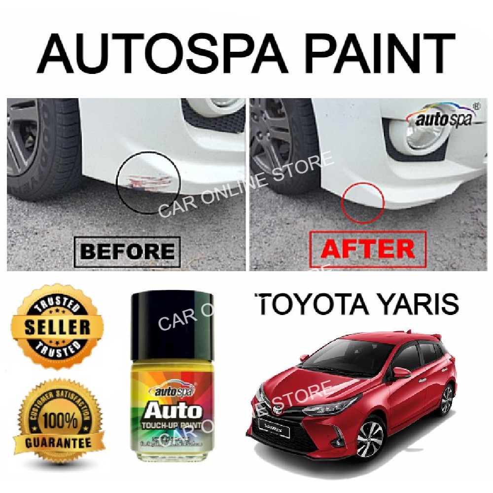 AUTOSPA TOYOTA YARIS Original Touch Up Paint 18ML 1bottle (PAINT ONLY