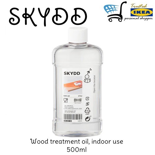 IKEA SKYDD Wood treatment oil, indoor use / 500ml Shopee Malaysia