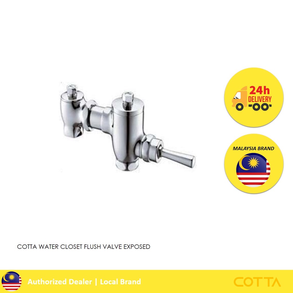 COTTA WATER CLOSET FLUSH VALVE EXPOSED Shopee Malaysia