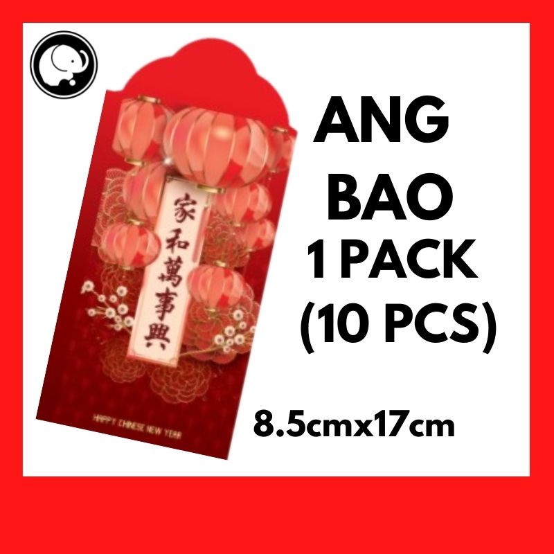 Ang Bao 1 Pack (inside 10 pcs) Shopee Malaysia