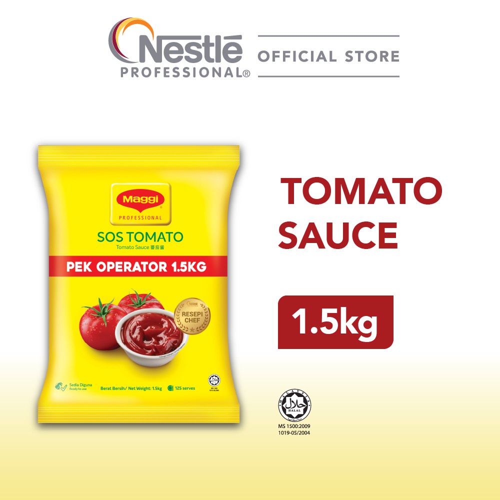 MAGGI Tomato Sauce Ketchup Sos Tomato 1.5kg Shopee Malaysia