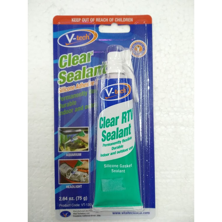 Clear Sealant Silicone Adhesive Sealant 75g Shopee Malaysia