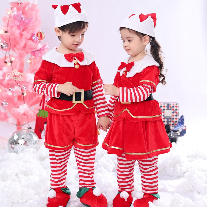 New children's Christmas clothes children's European and American