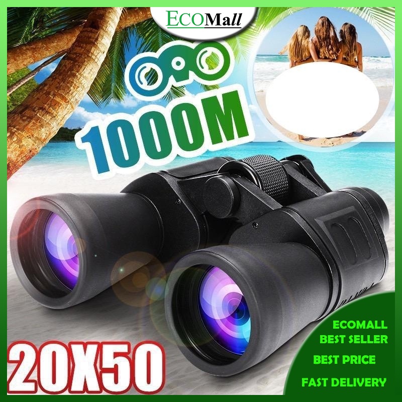 Binocular Big 20X50 Day Night Vision Optical Binocular Camping Hiking