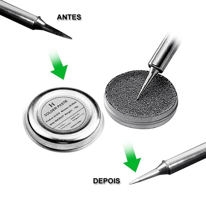 Hanster H1615 Lead Free Oxidized Soldering Iron Tip Refresher Solder Paste 15G Shopee Malaysia