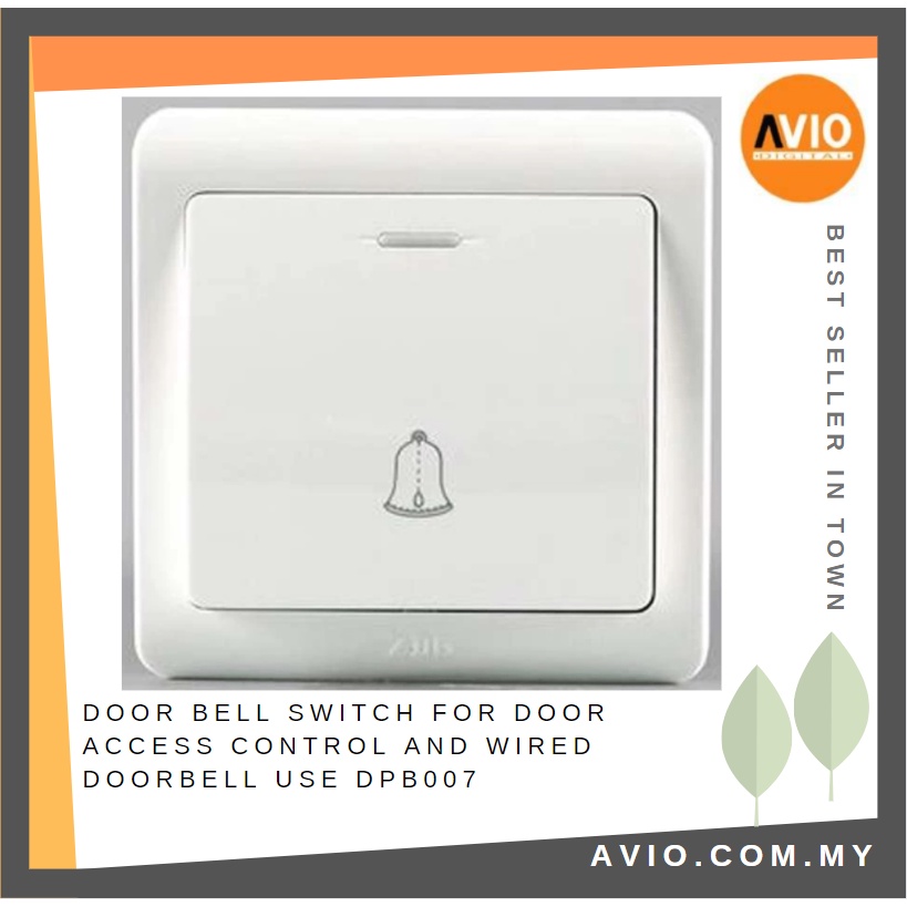 Door Bell Switch for Door Access Control and Wired Door Bell Exit Push