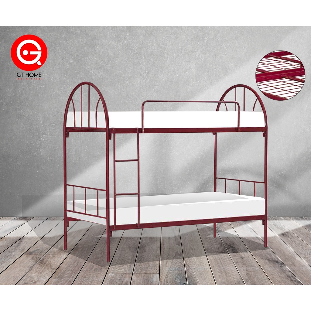 READY STOK Double Decker Bed Frame/Katil Dua tingkat/Katil Hostel