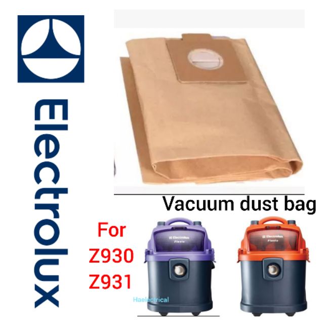 Electrolux vacuum bag for Z930 Z931 (1pcs) Shopee Malaysia