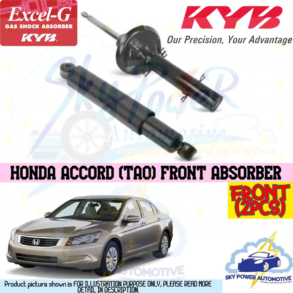 HONDA ACCORD (TAO) (YEAR 2009-2012) KAYABA (KYB) EXCEL-G GAS SHOCK