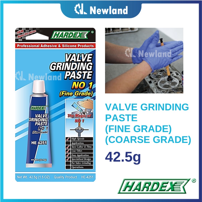 Hardex Grind Valve Paste / Ubat Grand Valve / Valve Grinding Paste Fine Grade / Coarse Grade