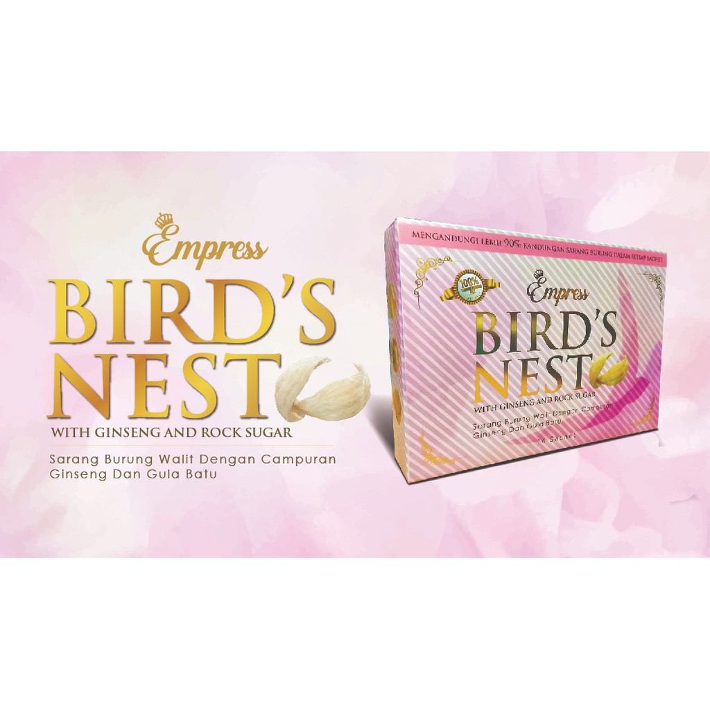 [HALAL] 💥EMPRESS BIRD'S NEST💥 Pati Sarang Burung Walit Shopee Malaysia