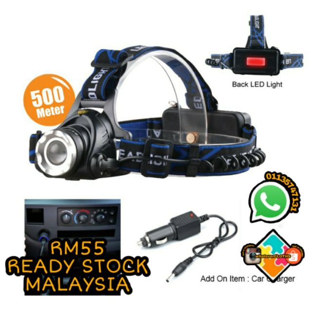 RECHARGEABLE HEADLAMP (MALAYSIA) Shopee Malaysia