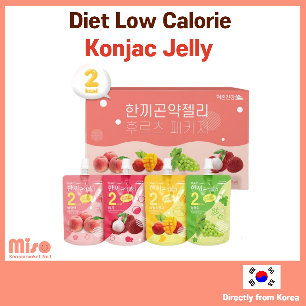 [Duzon Health] Delicious Konjac Jelly Sugarfree Low calorie Dessert Collagen & Vitamin C Korean