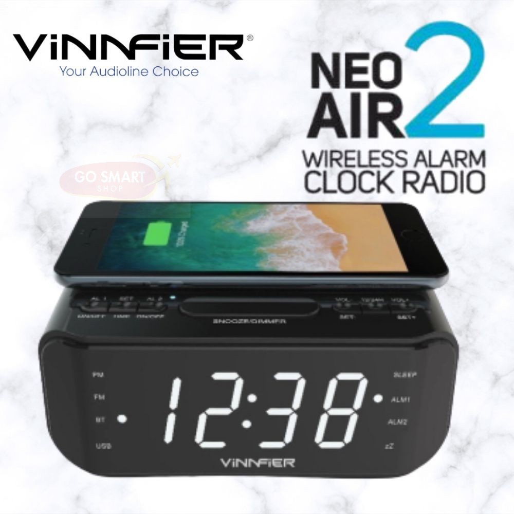 Vinnfier Neo Air 2 Wireless Charging Portable Bluetooth Speaker with