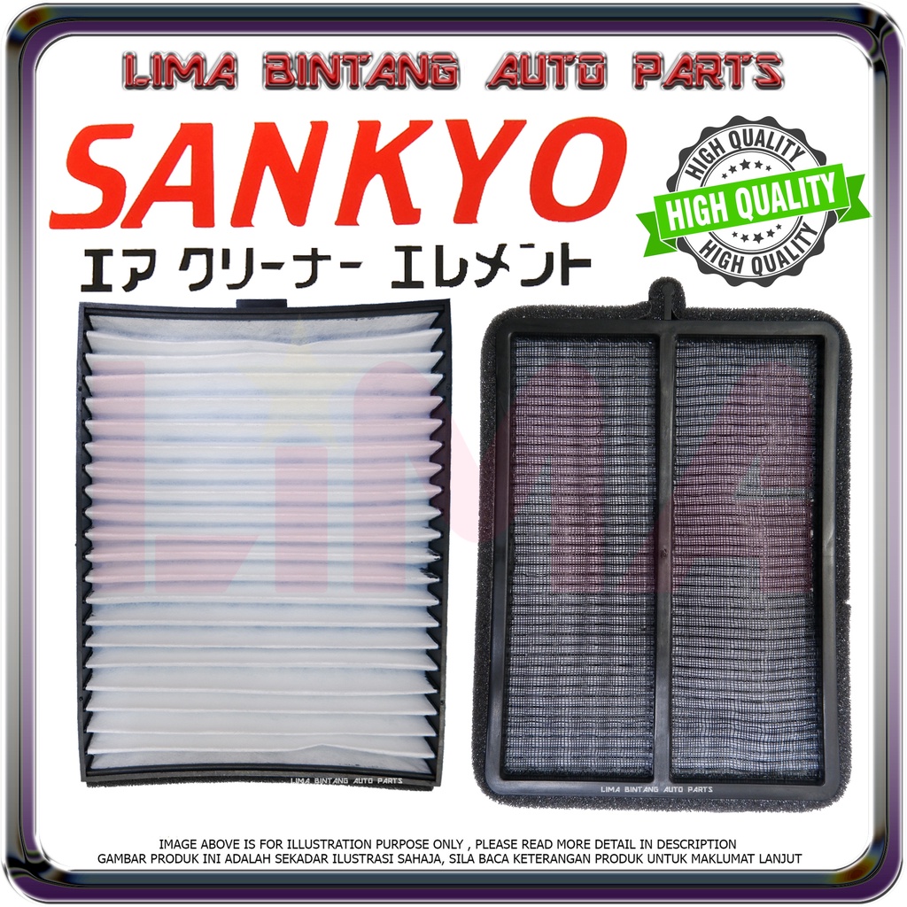 Proton Gen2 , Persona Old Aircond Cabin Filter Sanden / Patco Type