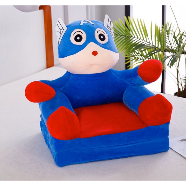 (Ready Stocks) Cartoon cute children’s sofa baby folding baby bed