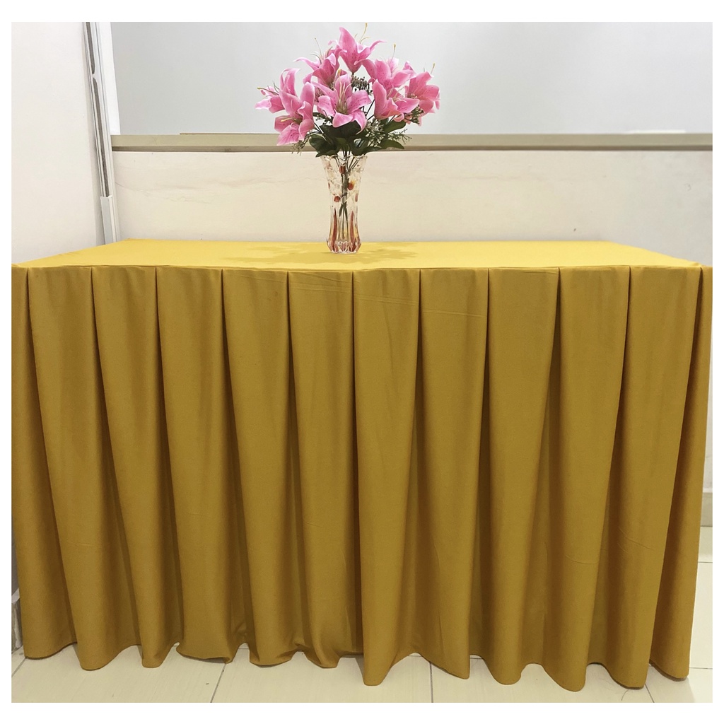 4'kaki Cover Banquet Table / cover table / alas meja / skirting