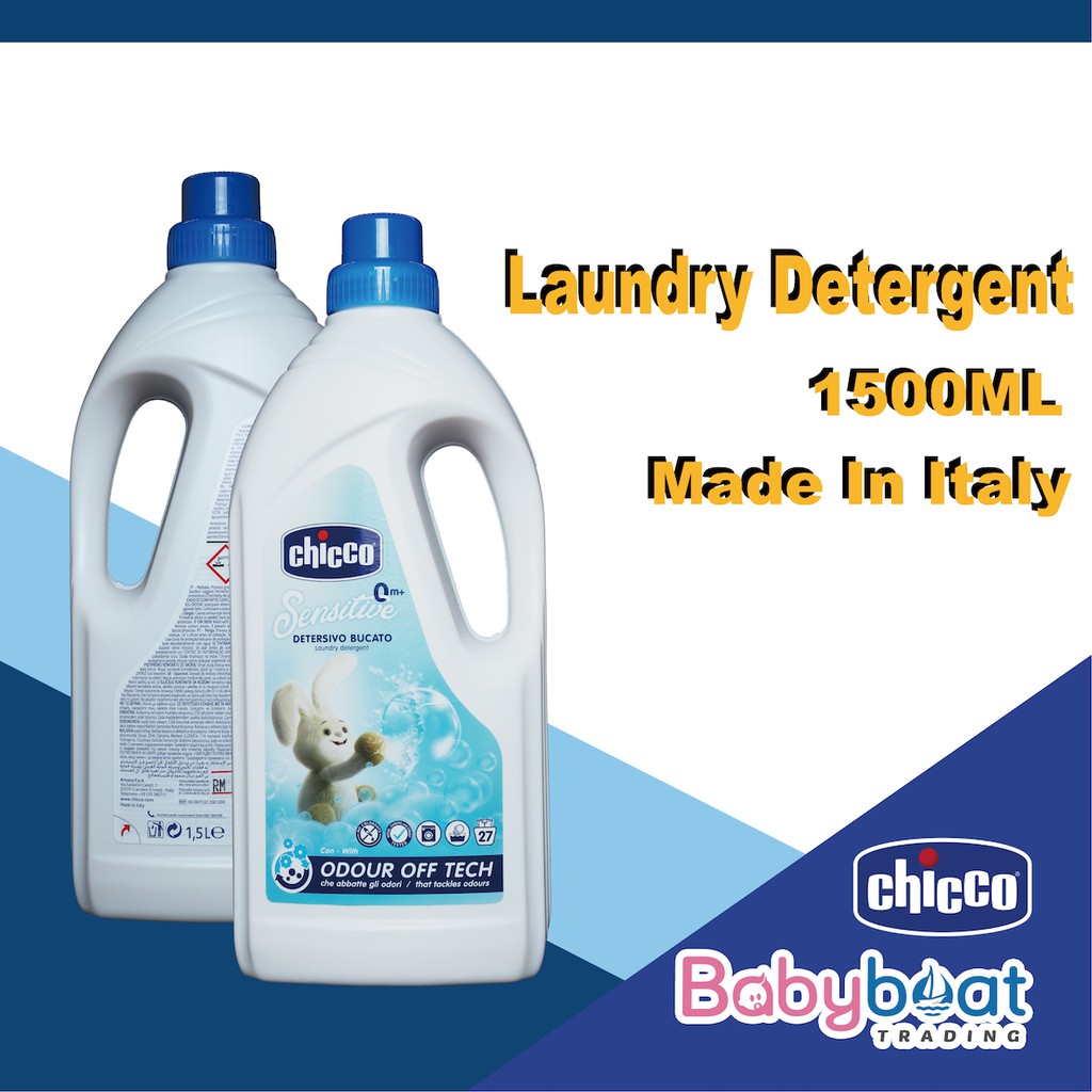 Chicco Laundry Detergent (1500ml) Shopee Malaysia