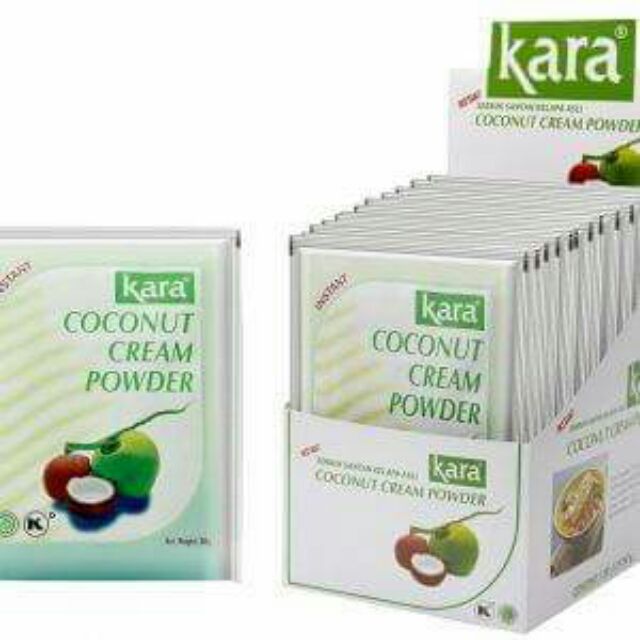 KARA Coconut Cream Powder 50g Shopee Malaysia