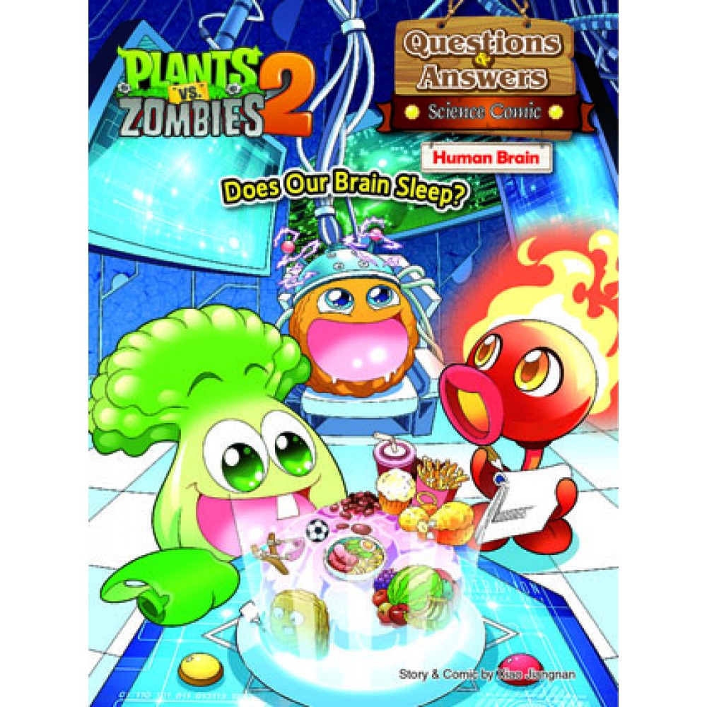 Plants VS Zombies 2 Questions & Answers (Science Comic) CD5628 Human