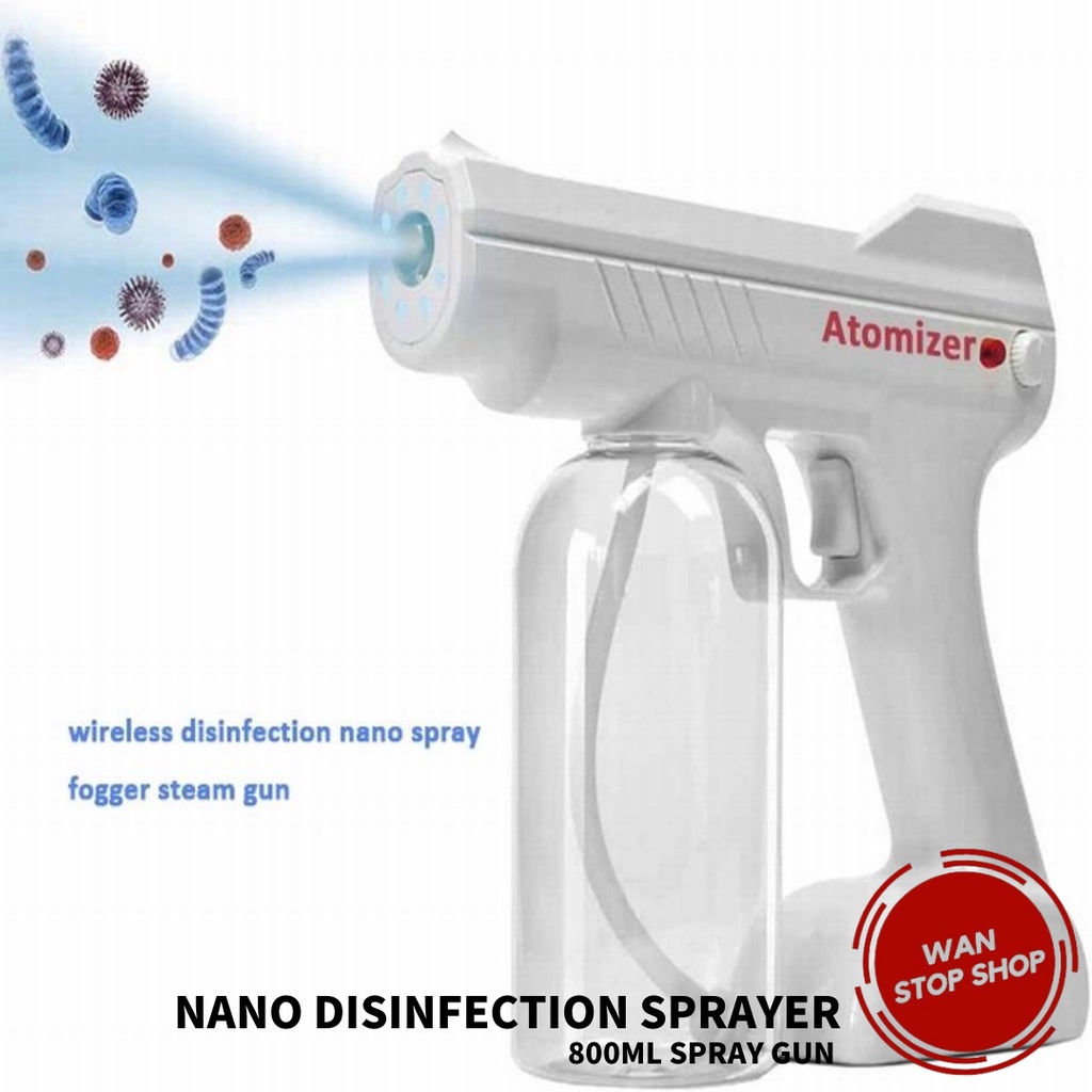 Nano Disinfection Spray Gun Portable Sanitizer Spray Gun Disinfection