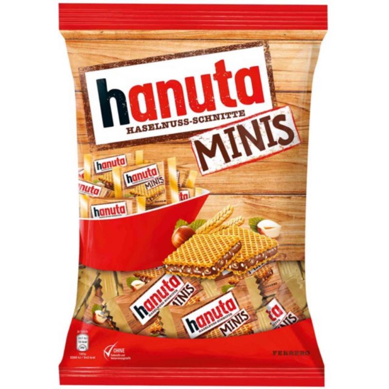 Hanuta Hazelnut Chocolate Wafer 200g Shopee Malaysia