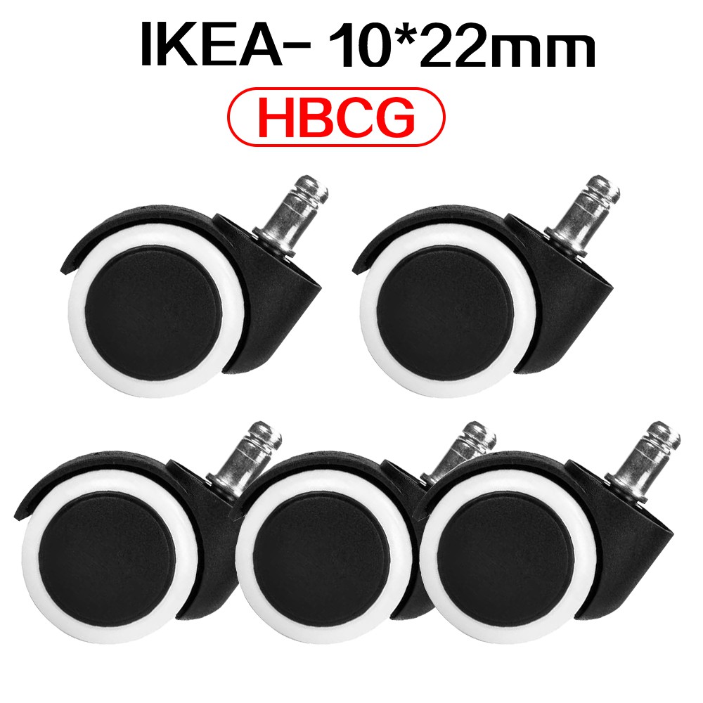 🇲🇾 5pcs Heavy Duty Office Chair Roller Chair Wheel Chair Caster Wheel