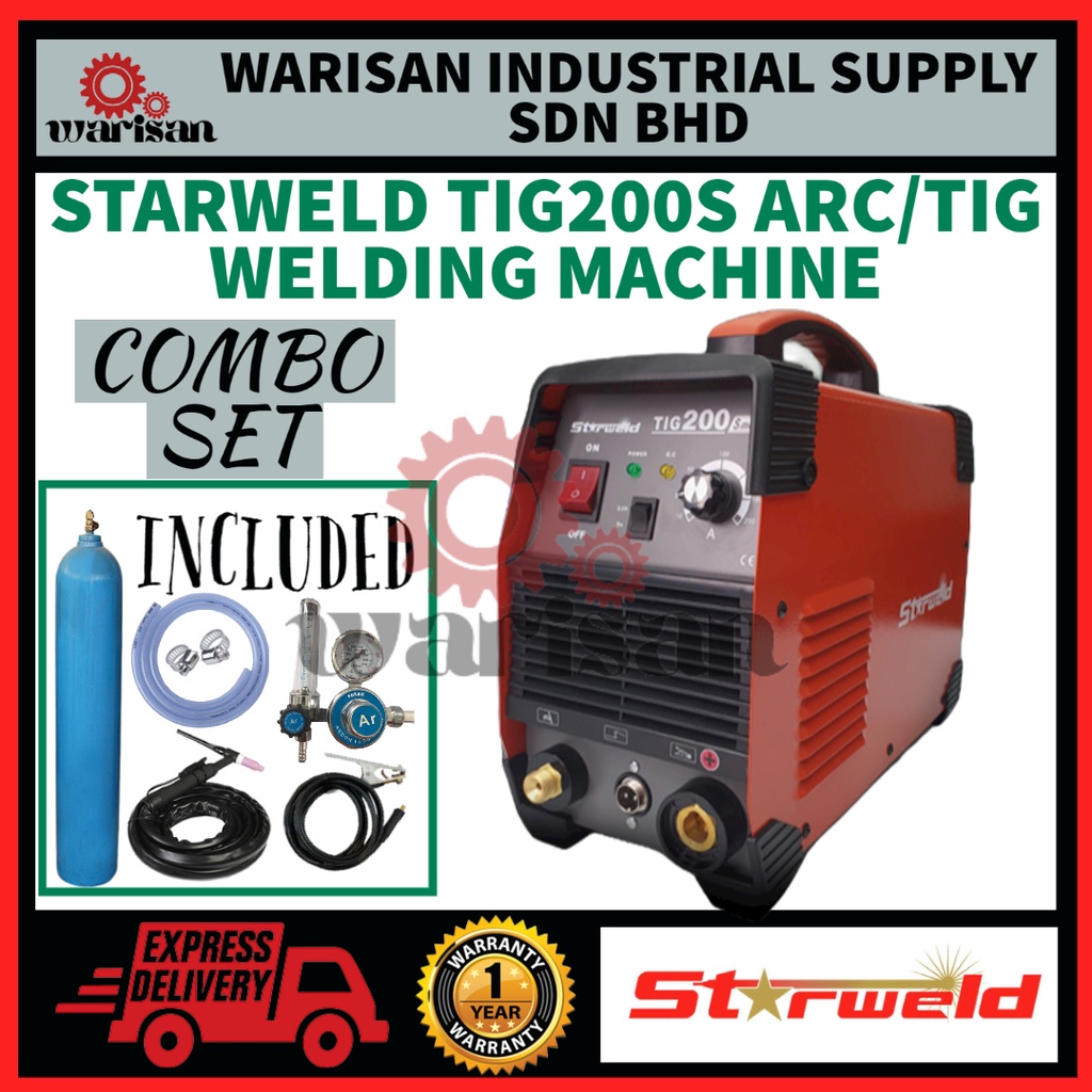 STARWELD TIG200S ARC/TIG Welding Machine Shopee Malaysia
