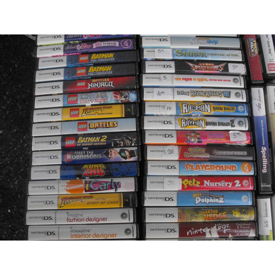 (Second Hand) Nintendo DS Games Lot 2 Original Shopee Malaysia