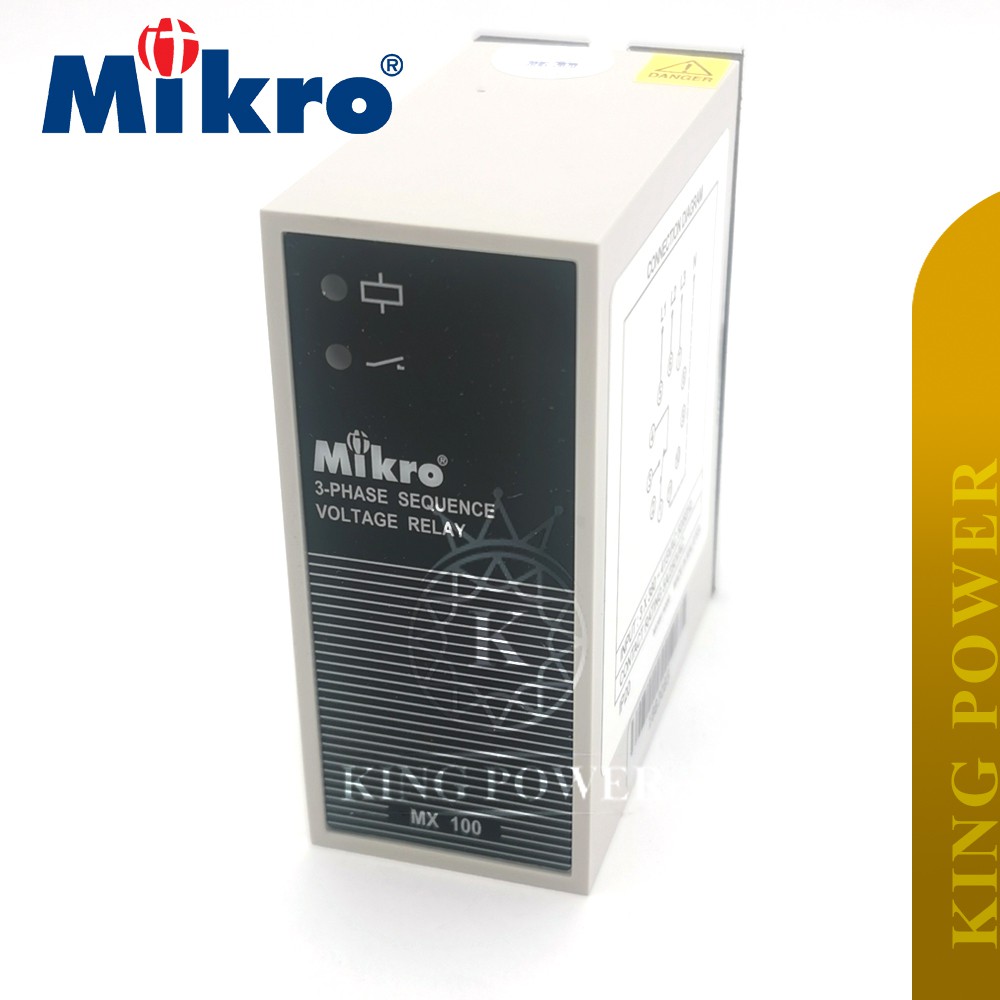 MIKRO MX100 11 Pin 3 Phase Sequence Voltage Relay Shopee Malaysia