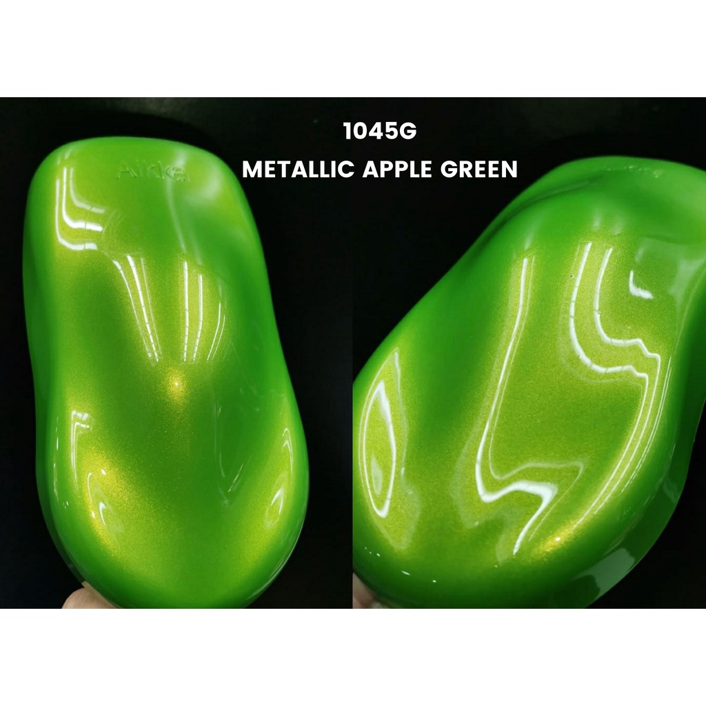 AIKKA 1045G METALLIC APPLE GREEN SUPREME METALLIC 2K CAR PAINT/2K PAINT