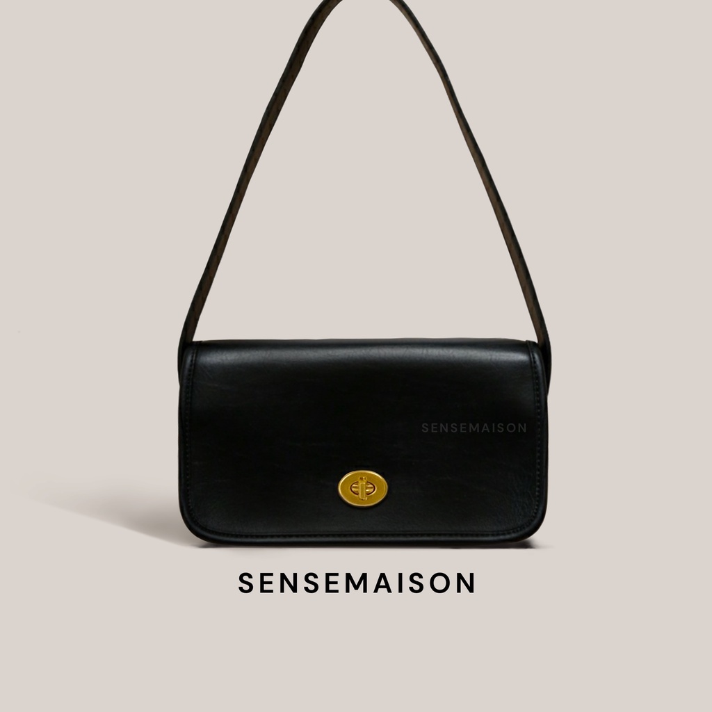 Ready Stock 🔥 Women’s Shoulder Bag Vintage Beg Bagguette Underarm Bag