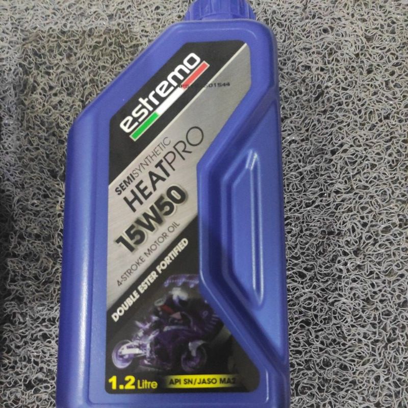 RSX RS150 100 ORIGINAL ESTREMO HEATPRO ENGINE OIL FULLY SEMI SYNTHETIC