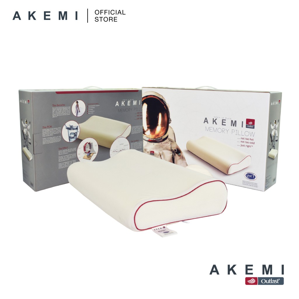 AKEMI Outlast Memory Pillow Shopee Malaysia