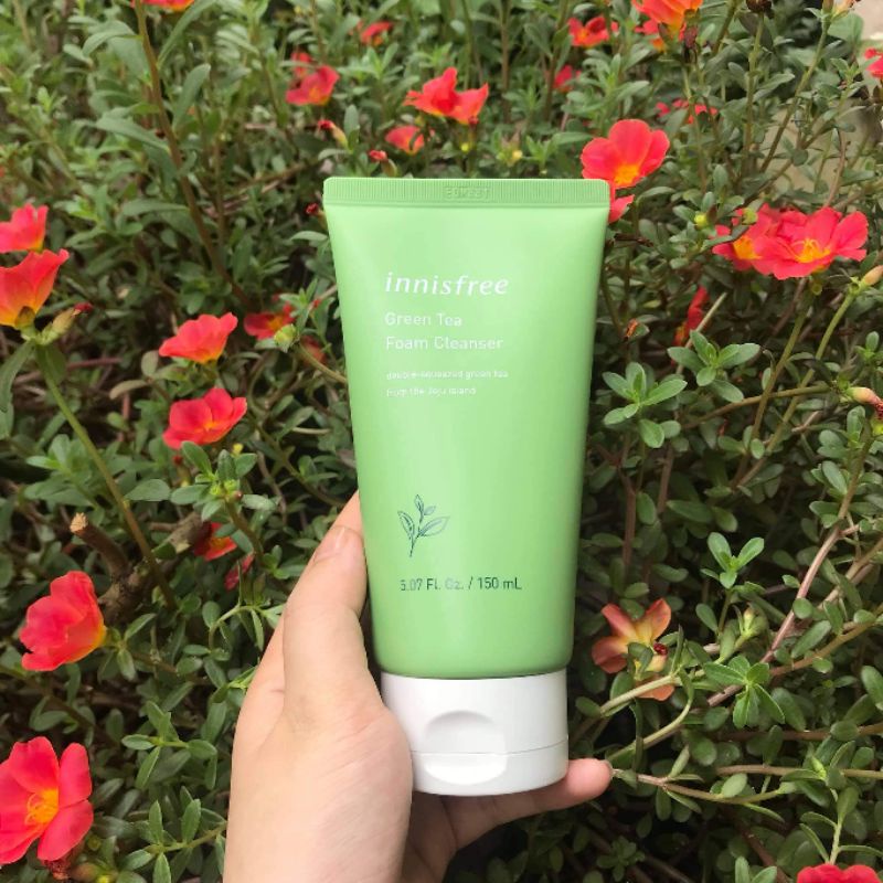 Innisfree Green Tea Cleanser 180ml (Korean Domestic Product) Shopee