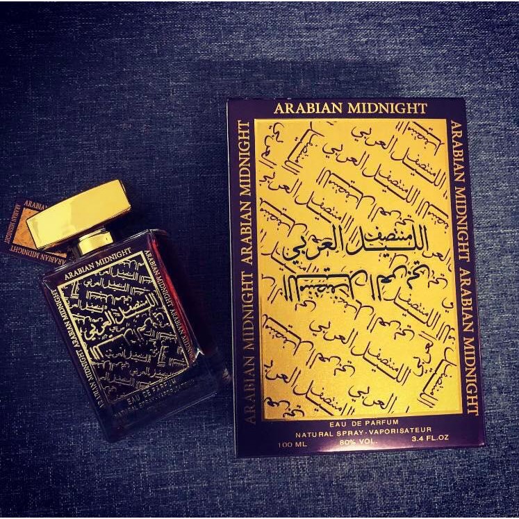 ORIGINAL ARAB PERFUME ARABIAN MIDNIGHT EDP PERFUME UNISE 100ml Shopee