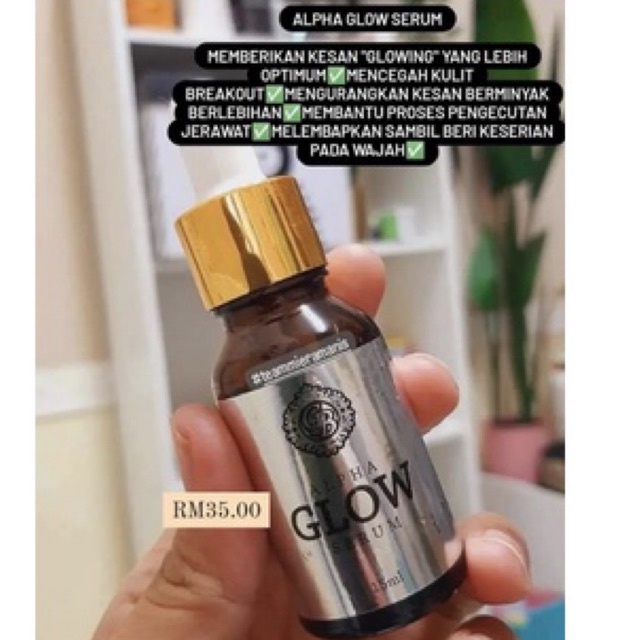 ALPHA GLOW SERUM BY GB SKINCARE Shopee Malaysia