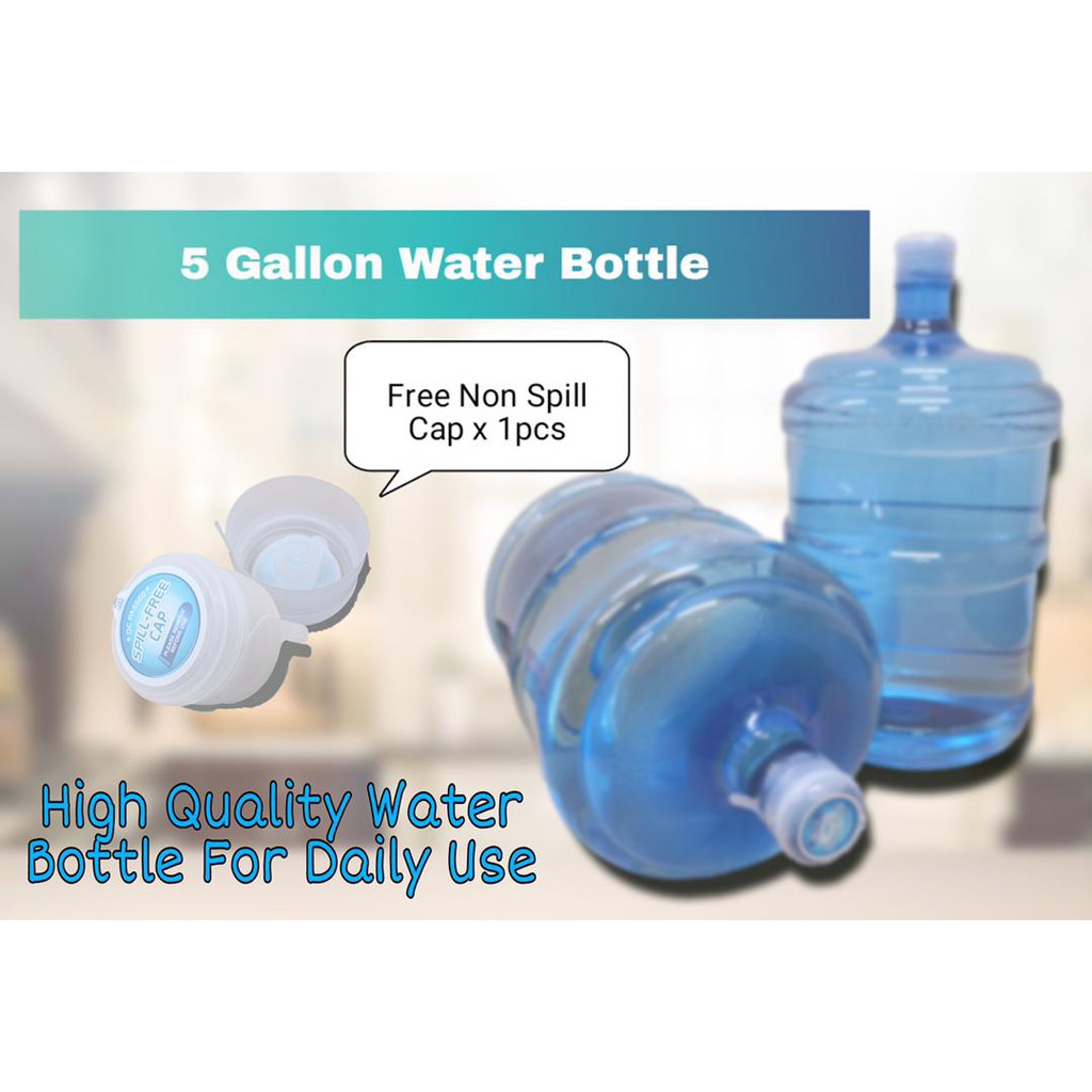 5 Gallon empty bottle (18.9L) with FREE CAP Shopee Malaysia