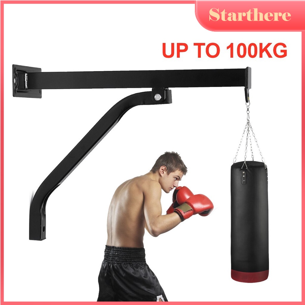 Heavy Duty Punch Bag Wall Bracket Steel Mount Hanging Wall Mount Boxing