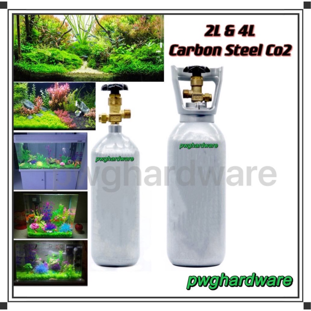 Aquarium Co2 Tank / Aquascape Co2 Bottle Tank / Plants Tank Carbon
